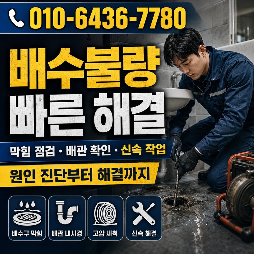 원동면 지역 배관청소 관련 이미지