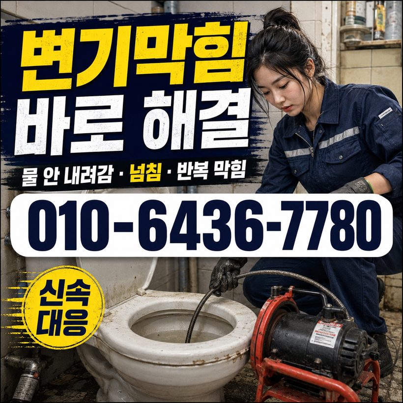 명석면 하수구막힘 빠른출동 5