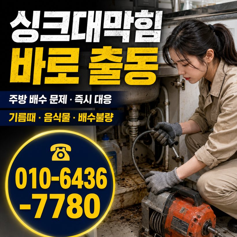 단성면 하수구막힘 빠른출동 2