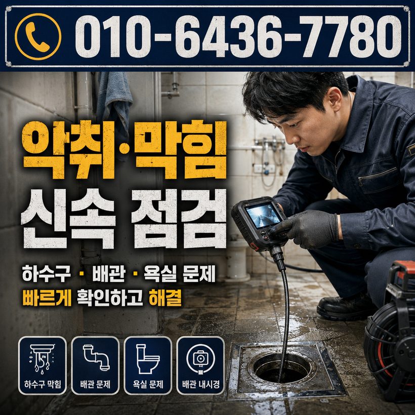 원동면 지역 하수구뚫음 관련 이미지