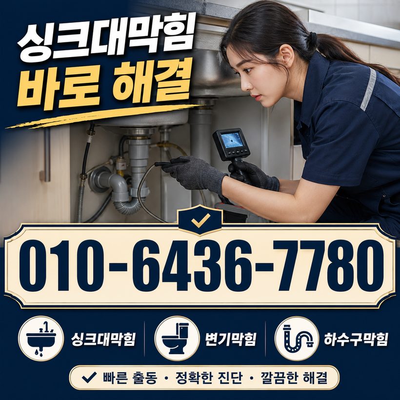 선구동 지역 하수구뚫음 관련 이미지